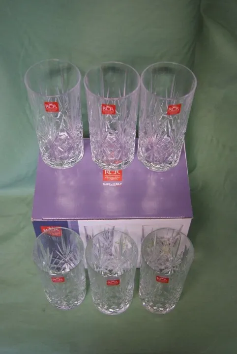 Crystal%20Clear%20Drinking%20Glass%20Set%20(6%20Pieces)%20Olila%20W047%20-%20Add%20Elegance%20To%20Your%20Table%20Setting%20With%20This%20Set%20Of%206%20Crystal%20Clear%20Drinking%20Glasses%20-%20Image%202