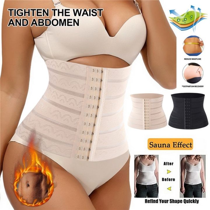 Women%20Waist%20Trainer%20Body%20Shaper%20Belt%20Slimming%20Sheath%20Belly%20Reducing%20Shaper%20Tummy%20Sweat%20Shapewear%20Workout%20Shaper%20Corset%20-%20Image%203