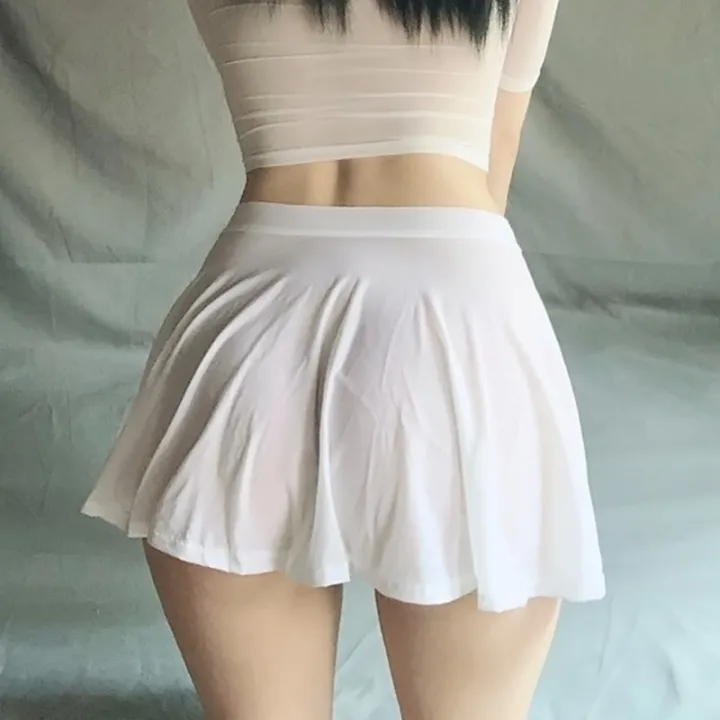 Lady%20Mini%20Skirts%20Club%20Sweet%20Harajuku%20Girls%20Dance%20Short%20Skirt%20Street%20High%20Waist%20Ice%20Silk%20A-Line%20Flared%20Pleated%20Women%20Dress%20-%20Image%206