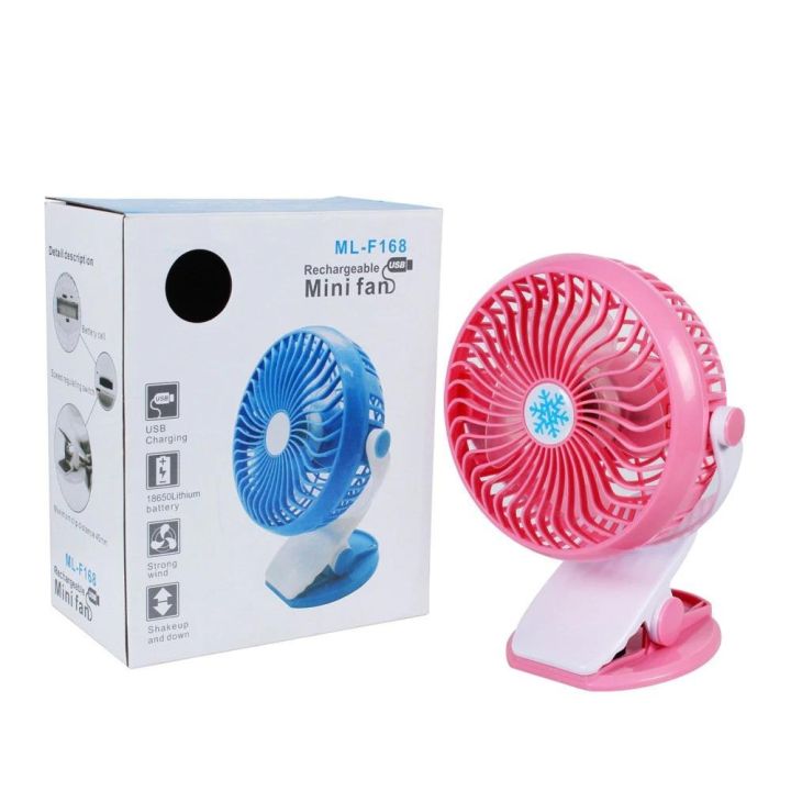 Portable%20Mini%20Rechargeable%20Table%20Fan%20USB%20Power%20Clip%20On%20Desk%20Cooling%20For%20Baby%20Stroller%20wonderful%20party%20gifts%20ML%20F168%20-%20Blue%20-%20Image%204