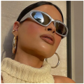 Ladies Y2k Punk Sunglasses Fashion Sport Sun Glasses Women Men Goggle Shades Eyewear Outdoor Sunglasses 1Pcs.