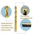 100/50pcs Titanium Coated HSS High Speed Steel Drill Bit Set Tool Fullhouse. 