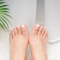 12PCS Barefoot Finger Rings Summer Women Rings Arrow Knot Star Moon Foot Set Jewelry Accessories Shapewear.