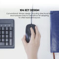 FANTECH KM103 GO Office Combo Keyboard & Mouse with Ultra Smooth Typing And Anti Splash Design.