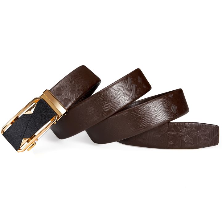 High%20Quality%20Casual%20Brown%20Genuine%20Leather%20Mens%20Belts%20Gold%20Black%20Automatic%20Buckles%20Ratchet%20Dress%20Jeans%20Pants%20Waist%20Straps%20Formal%20-%20Image%202