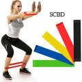 5 PCS  Resistance Loop Exercise Band, Rubber Resistance Band For Strength Training Fitness Bands. 
