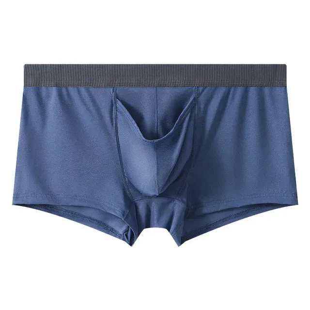 Men%20Trunks%20Ice%20Silk%20Underwear%20Elephant%20Nose%20Open%20Sheath%20Panties%20Summer%20Thin%20Breathable%20Bullet%20Separation%20Boxer%20Underpants%20-%20Image%208