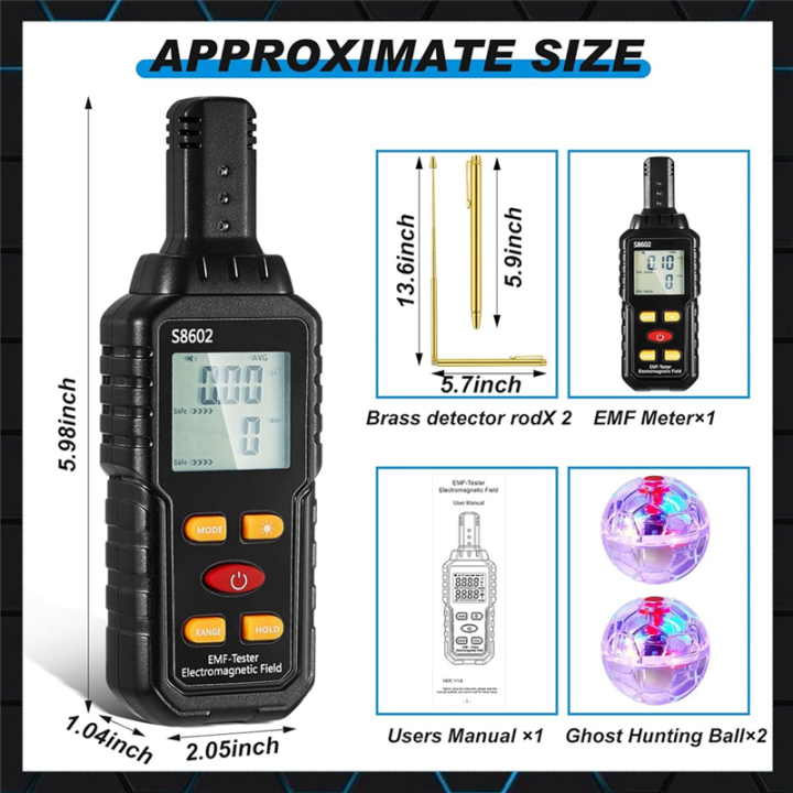 Ghosthunting%20Equipment%20Kit%201%20EMF%20Radiation%20Detector%202%20LED%20Cat%20Balls%202%20Copper%20Track%20Poles%20Cat%20Balls%20Ghosthunting%20Ghost%20Equipment%205PCS%20-%20Image%203