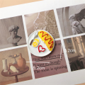 Food-themed Fridge Sticker Three-dimensional Resin Magnet Resin Fridge Magnet Egg Bread Coffee Fridge Magnet Breakfast Decoration Sticker.