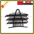 Deli 9181 metal Document trays 3 layer file basket file tray.