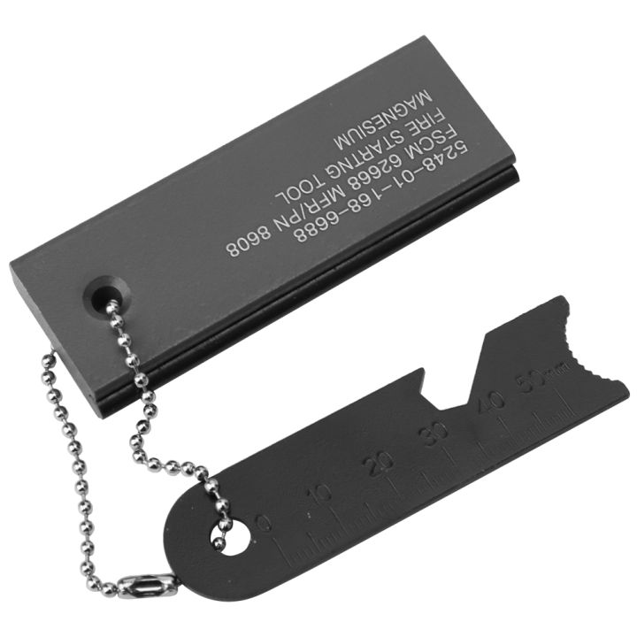 Magnesium Flint 2PCS Portable Block Fire Starter Outdoor Camping Hiking Survival Tool