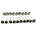 Stainless Steel Wire Brush Set for Dremel Rotary Tool Die Grinder Flat Wheel Cup.