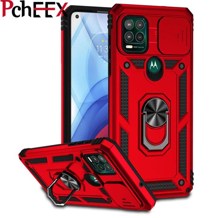 For Moto G Stylus 5G 2021 Phone Case, 2022 New Push Window Magnetic Car Mount Anti-Fall Hard Cover