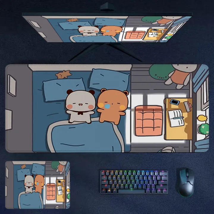 Rubber%20Keyboard%20Mat%20Cute%20Mouse%20Pads%20BuBu%20DuDu%20Mousepad%20Gamer%20Cabinet%20Carpet%20Stitched%20Edge%20Computer%20Pc%20Extended%20Non-slip%20Deskmats%20-%20Image%203