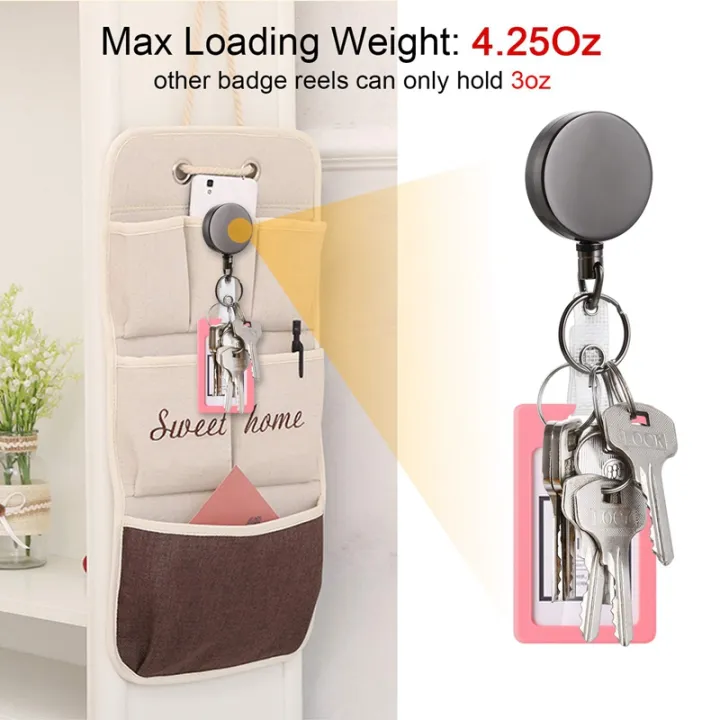 2%20Pack%20Heavy%20Duty%20Retractable%20Badge%20Holder%20Reel,Metal%20ID%20Badge%20Holder%20with%20Belt%20Clip%20Key%20Ring%20for%20Name%20Card%20Keychain%20Black%20-%20Black%20-%20Image%205