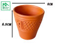 Clay tee cup set. Clay Cup. Matir cup. Matir Tea cup. Handmade.Clay Tea Cup. Master cup set. 6 pis cups in a box.