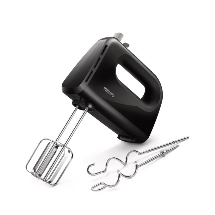Philips%20HR3705/10%20300W%20Hand%20Mixer%20%E2%80%93%20Lightweight,%205-Speed%20Control,%20Stainless%20Steel%20Accessories%20(Black)%20-%20Image%208