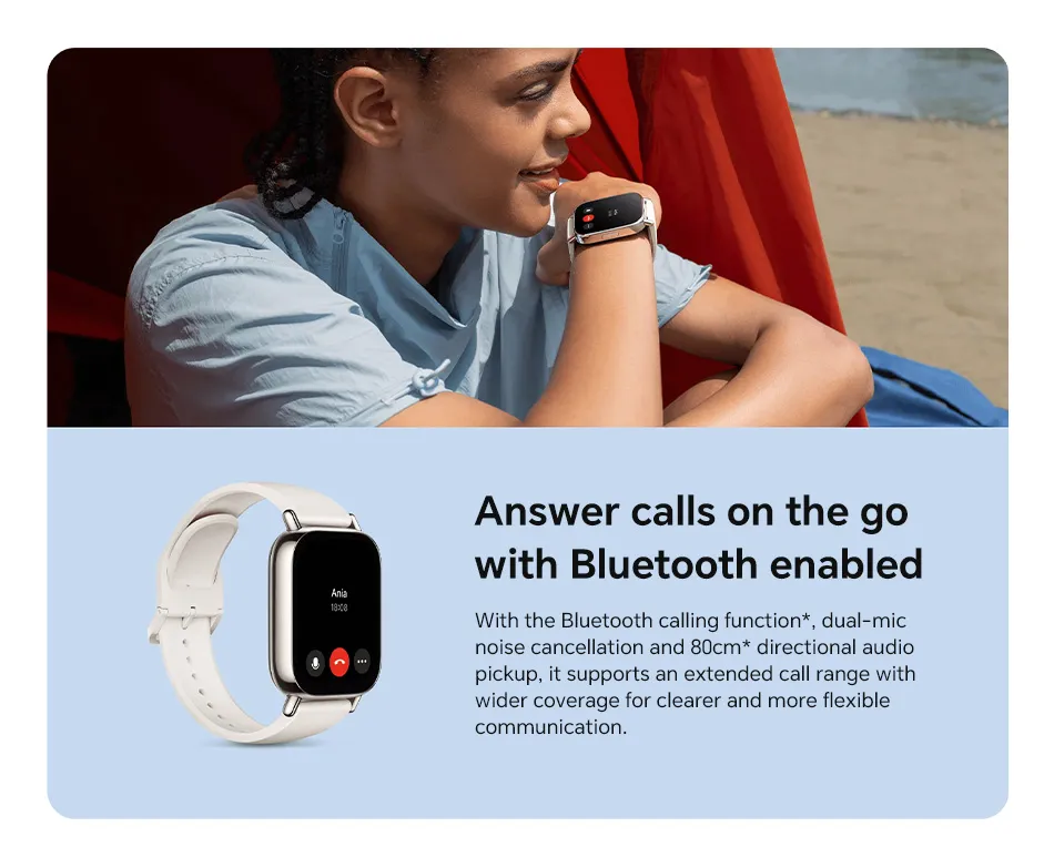 Global Version Xiaomi Redmi Watch Lite Bluetooth Phone Call