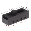 16A High Current 10Pin 4-speed Toggle Switch Four-Speed Switch Slide Switch Hair Dryer DSE-2410.