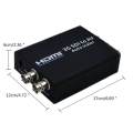 SD HD 3G SDI to AV Composite RCA Video + L/R Analog Stereo Audio Video Converter Scaler.