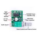 PAM8403 5V Digital Audio Amplifier Module with Switch Potentiometer. 