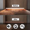 Door Gap Air Stopper & Bottom Sealing Strip | Double Foam Draft Blocker for Doors | Wind, Dust, Noise & Insect Protection | Washable, Reusable | 93 cm.