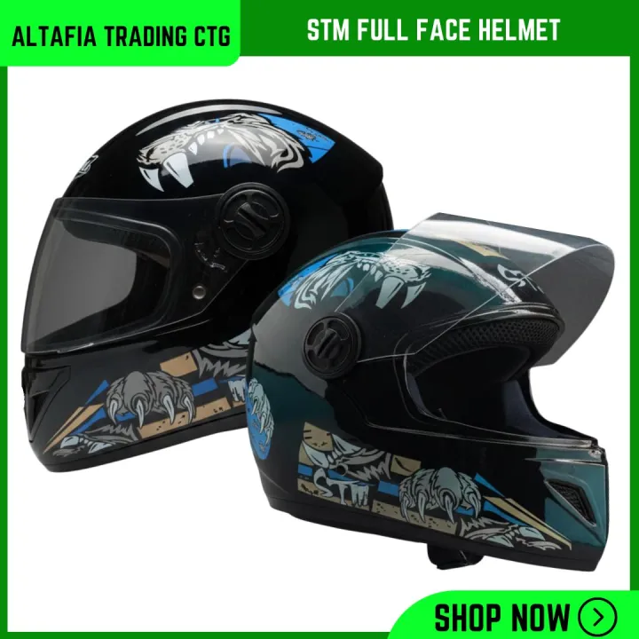 STM%20Elegant%20New%20Full%20Face%20Motorcycle%20Helmet%20Comfort%20Fit%20Adult%20One%20Size%20-%20Image%204