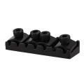 7 String Locking Nut Electric Guitar Nut Tremolo Bridge 48mm (Black). 