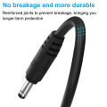 DC 5V to DC 9V/12V Powerbank to Router and Onu Step UP Module USB Converter Adapter Cable (2.1x5.5mm Plug).