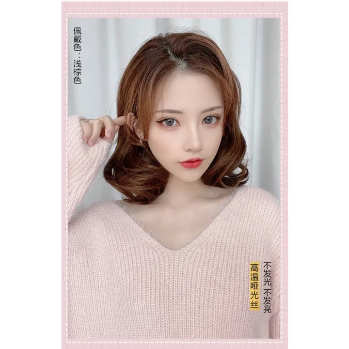 Fanov%20Hair%20Short%20Curly%20Women%20Clip%20In%20Hair%20Extensions%20High%20Tempreture%20U%20PART%20Synthetic%20Hair%20Piece%20for%20Woman%20and%20Girl%20-%20Image%208