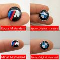 【Wireless】 Ready Stock BMW F30 F10 E36 E39 E46 E60 E90 M3 M5 M6 MSport 11mm KEY FOB REMOTE BADGE LOGO STICKER BMW Key Emblem Accessories. 
