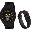 BUY 1 GET 1, New Silicon Analoge Fashionable Watch for Men,Fashion New Sports Bracelet LED Digital Watch Unisex,COMBO OFFER. 