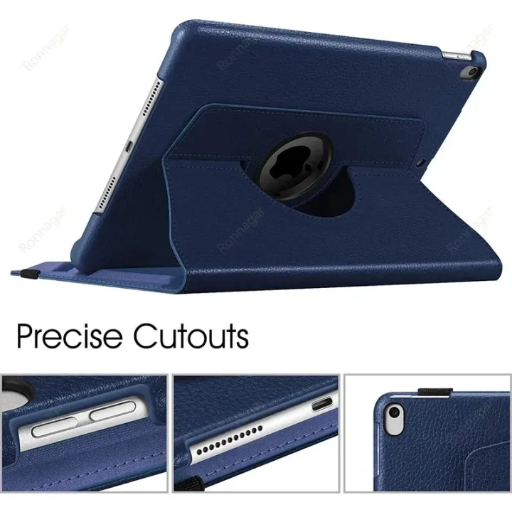 360° Rotating Case for iPad Air 3 10.5 inch Pro 10.5 2017 iPad 10.2 7th 8th 9th 10th Gen iPad Air 1 2 5th 6th iPad Air4 5 10.9''