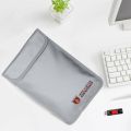 2020 Hot Deals Document Case Cash Box Security Waterproof Fireproof Bag New. 