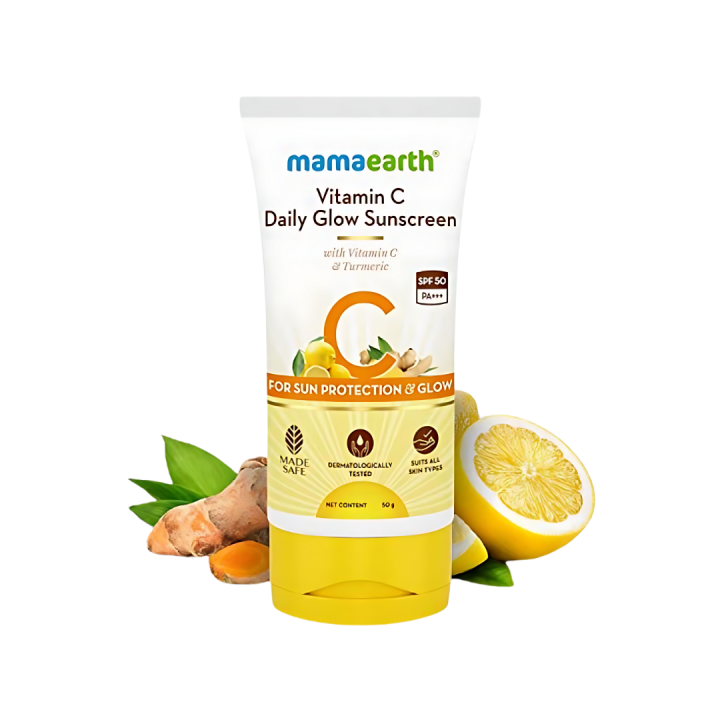 Mamaearth Vitamin C Daily Glow Sunscreen - 50g