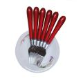 6Pcs Stainless Steel Fork Spoon Set For Kitchen & Dining - Multicolor - Set Of 6 Stainless Steel Forks And Spoons. 