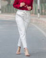 Women's Western Style Bootcut Mid-Rise Straight Fit Pant..... 
