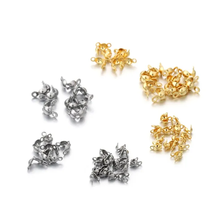 20-100pcs%20Connector%20Clasp%20Fitting%204*7mm%20Ball%20Chain%20Calotte%20End%20Crimps%20Beads%20Connector%20Components%20For%20DIY%20Jewelry%20Making%20Supplie%20-%20Image%208