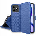 Vantime for Realme C51 / C53 / Narzo N53 / Note 50 PU Leather Wallet Case Cards Holder Flip Cover Diamond Pattern. 
