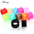 Alisouy 3-25mm Silicone Ear Plugs And Tunnels Piercing Expander Piercing Tunnel Ear Tunnels Stretchers Plug oreille Ear Gauges. 