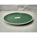 Round Matte Glazed Colors Decorative Ceramic Plate - SW9178. 