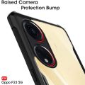 OPPO F23 5G Protective Black Border Crystal Clear Xundd Mobile Back Case Cover.
