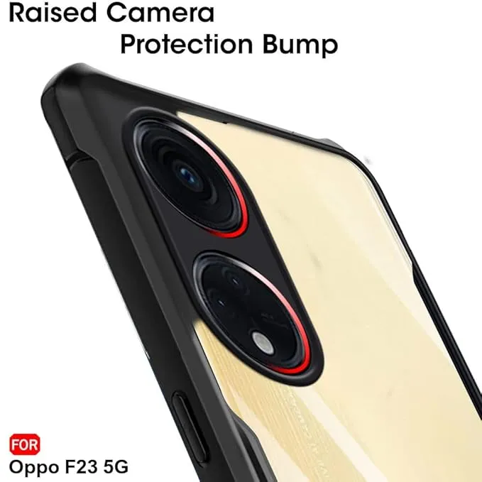 OPPO%20F23%205G%20Protective%20Black%20Border%20Crystal%20Clear%20Xundd%20Mobile%20Back%C2%A0Case%C2%A0Cover%20-%20Image%202