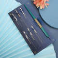 Dip Pen Innovative Beautiful with 6Pcs Nibs for English Calligraphy Practicing Gift Giving.
