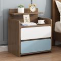 Bedrooms Nightstand Bedside Table Modern Minimalist Shelf Mini Small Simple Storage Storage Cabinet Home Bedroom Bedside Small Cabinet Nightstand Side Table Design by Nahid Furniture24x20x14".