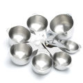 7Pcs Household DIY Measuring Cup Kit Stainless Steel Cake Kitchen Baking Cooking Spoon.