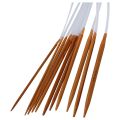 2X 11 Sizes 2.0mm-5.0mm 40 cm Bamboo Circular Needles.