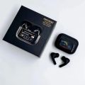 Airpods A9 pro TWS Bluetooth Headphones Wireless Earbuds Touch Screen Display with Earbuds - Black. 