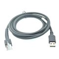 usb 2.0 to rj45 Symbol barcode scanner USB cable LS1203 LS2208 LS4208 LS3008 CBA-U01-S07ZAR best wholesale price. 