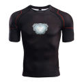 【READY STOCK】Iron Man Reactor Tshirt Compression Short Sleeve Long Sleeve Men's Gym Sports Fitness Top 3D Painted T-Shirt. 